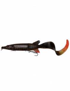 Naluca Savage Gear 3D Hybrid Pike Slow Sink, Culoare MO, 17cm, 47g, 1+2cozi/blister
