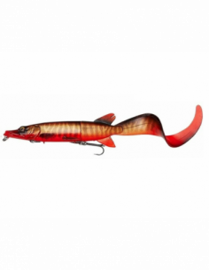 Naluca Savage Gear 3D Hybrid Pike Slow Sink, Culoare SRB, 17cm, 47g, 1+2cozi/blister