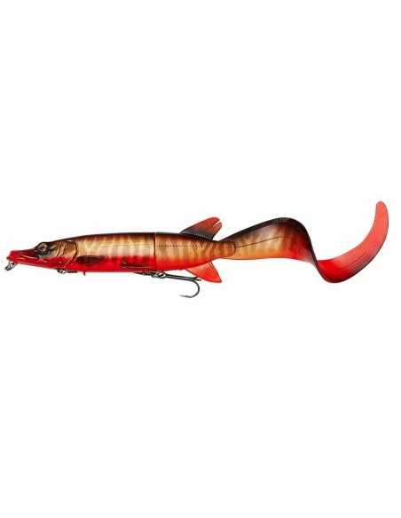 Naluca Savage Gear 3D Hybrid Pike Slow Sink, Culoare SRB, 17cm, 47g, 1+2cozi/blister Naluca Savage Gear 3D Hybrid Pike Slow Sink, Culoare SRB, 17cm, 47g, 1+2cozi/blister
