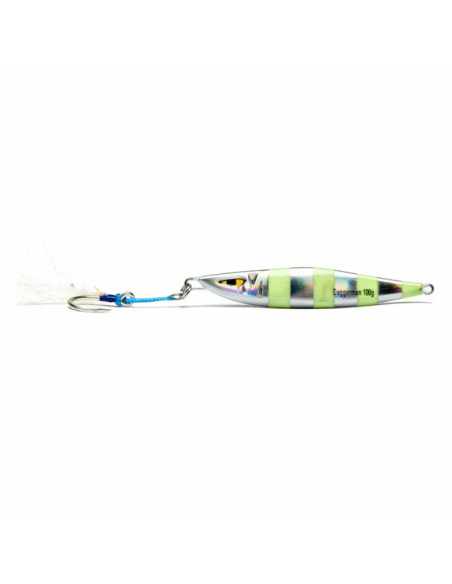 Jig Mustad Daggerman, Culoare FCR, 20cm, 100g Jig Mustad Daggerman, Culoare FCR, 20cm, 100g