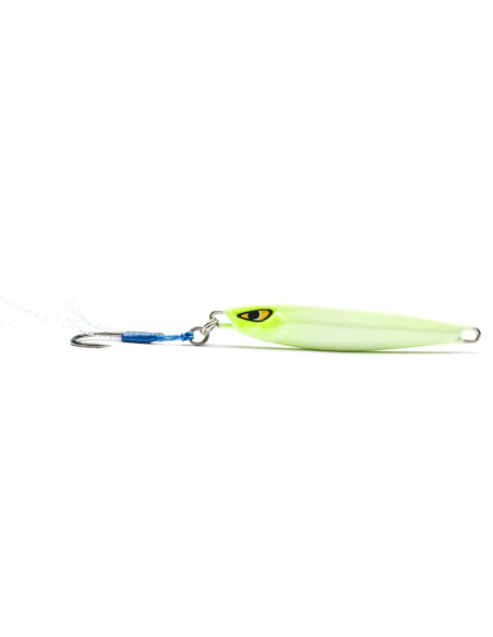 Jig Mustad Traceshot, Culoare GLO, 10cm, 25g