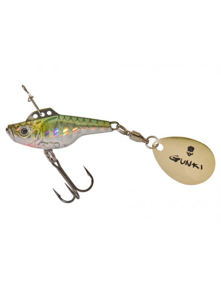Spinner Tail Sensas Gunki Jiger 35, Sinking, Culoare HLM, 3.5cm, 9g Spinner Tail Sensas Gunki Jiger 35, Sinking, Culoare HLM, 3.5cm, 9g