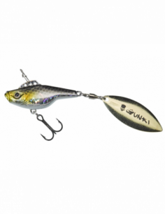 Spinner Tail Sensas Gunki Jiger 42, Sinking, Culoare BA, 4cm, 16g