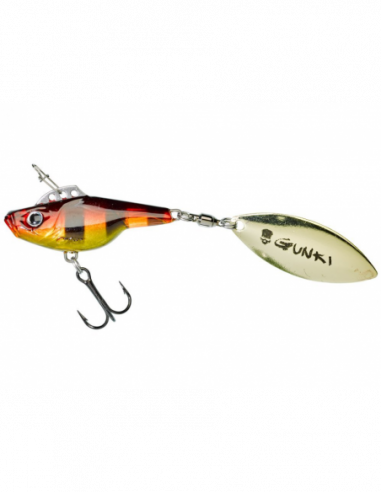 Spinner Tail Sensas Gunki Jiger 42, Sinking, Culoare MRP, 4cm, 16g