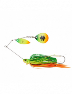Spinnerbait Savage Gear Da' Bush Sinking, Firetiger, 14cm, 21g