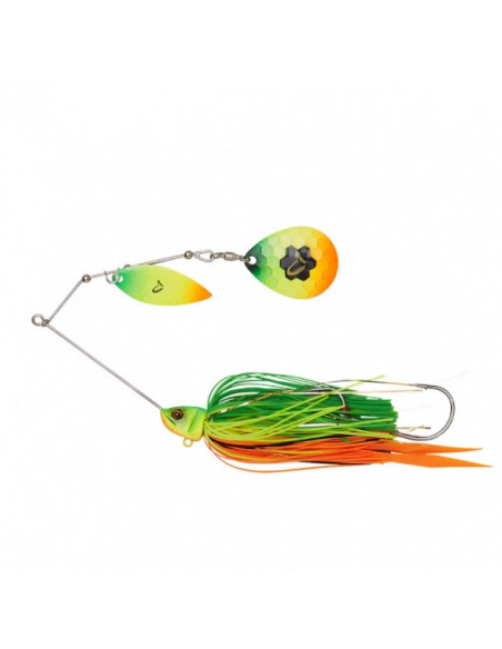 Spinnerbait Savage Gear Da' Bush Sinking, Firetiger, 16cm, 32g Spinnerbait Savage Gear Da' Bush Sinking, Firetiger, 16cm, 32g