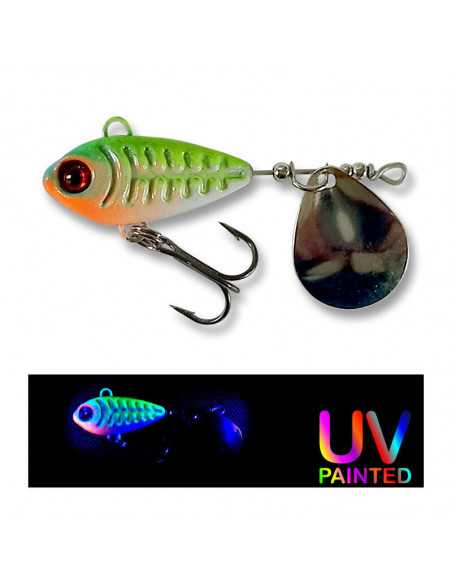 Spinnertail Berti Skeletonik Pro, Culoare CL, 22g Spinnertail Berti Skeletonik Pro, Culoare CL, 22g