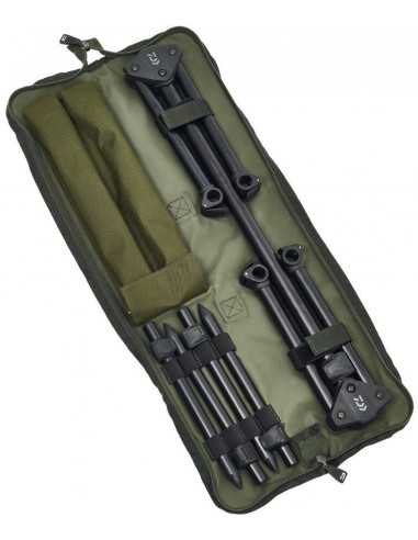 Rod Pod Daiwa Black Widow Low Level, 3 Posturi