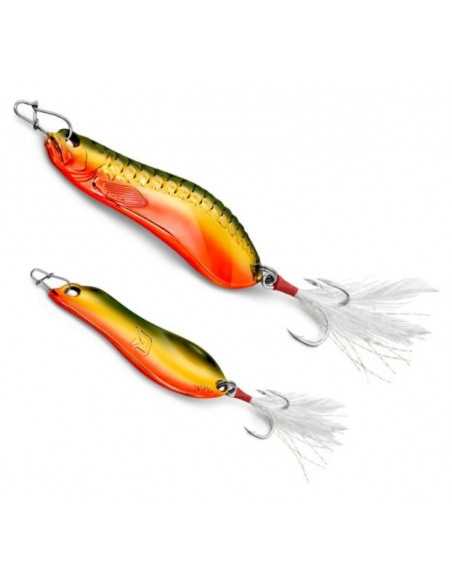 Lingura Oscilanta Delphin Mora, Culoare Fire Orange, 30g Lingura Oscilanta Delphin Mora, Culoare Fire Orange, 30g