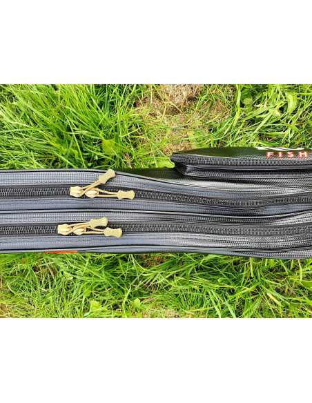 Husa Konger Carbon Holdall, 2 Lansete + 2 Mulinete Husa Konger Carbon Holdall, 2 Lansete + 2 Mulinete