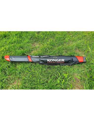 Husa Konger Carbon Holdall, 2 Lansete + 2 Mulinete