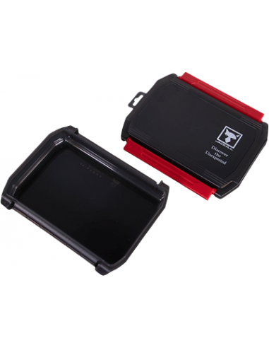 Cutie pentru Naluci Jackall 1500D Double Open S Free, Black, 20x15.3x4cm
