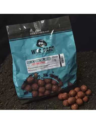 Boilies WLC Carp Eco Boilies, Octo Squid Fruits, 1kg