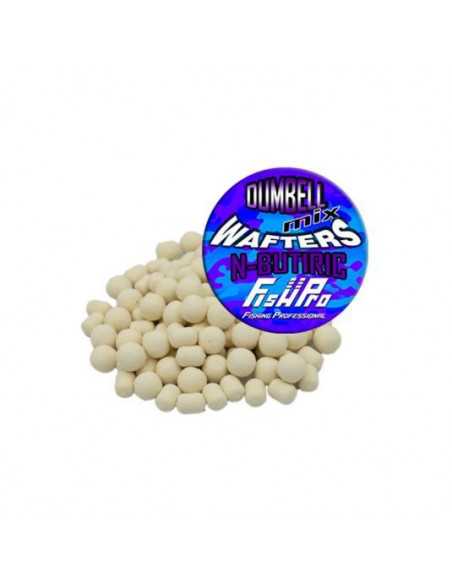 Wafters Fish Pro Dumbells, N-Butiric, 6-10mm, 40g Wafters Fish Pro Dumbells, N-Butiric, 6-10mm, 40g