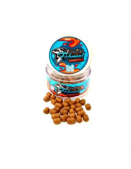 Pelete iBaits Fishmeal Sinkers Soluble, 5-8mm, 50ml Pelete iBaits Fishmeal Sinkers Soluble, 5-8mm, 50ml