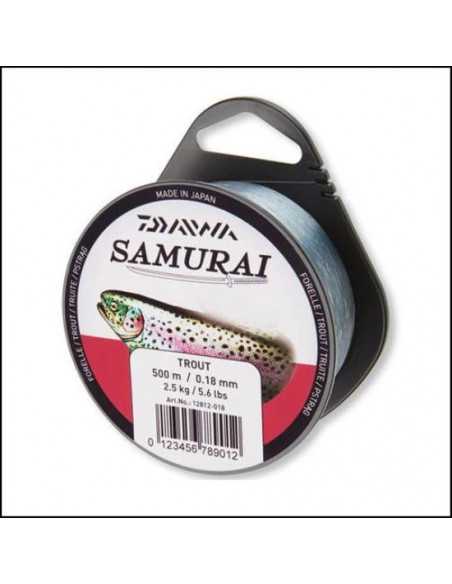 Fir Monofilament Daiwa Samurai Trout, 0.22mm, 4.5kg, 500m Fir Monofilament Daiwa Samurai Trout, 0.22mm, 4.5kg, 500m