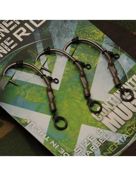 Montura Gardner Continental Ronnie Rig Barbed, 3buc/plic Montura Gardner Continental Ronnie Rig Barbed, 3buc/plic