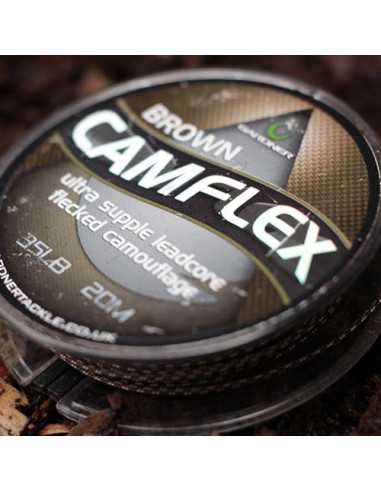 Fir Leadcore Gardner CamFlex, Brown, 35lb, 20m