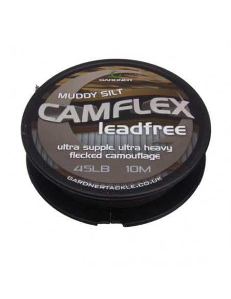 Fir Textil Gardner Camflex Lead Free, Weedy Brown, 45lb, 10m Fir Textil Gardner Camflex Lead Free, Weedy Brown, 45lb, 10m