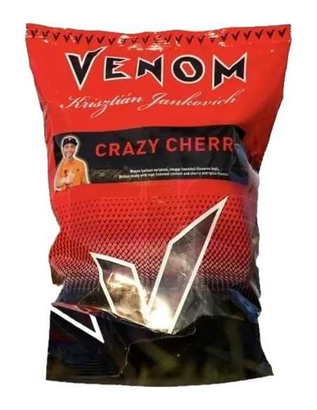 Boilies Feedermania Venom, Crazy Cherry, 20mm, 900g Boilies Feedermania Venom, Crazy Cherry, 20mm, 900g