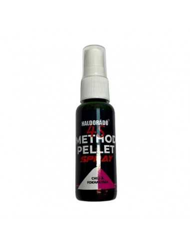 Spray Atractant Haldorado 4S Method Pellet Spray, Usturoi & Chili, 30ml