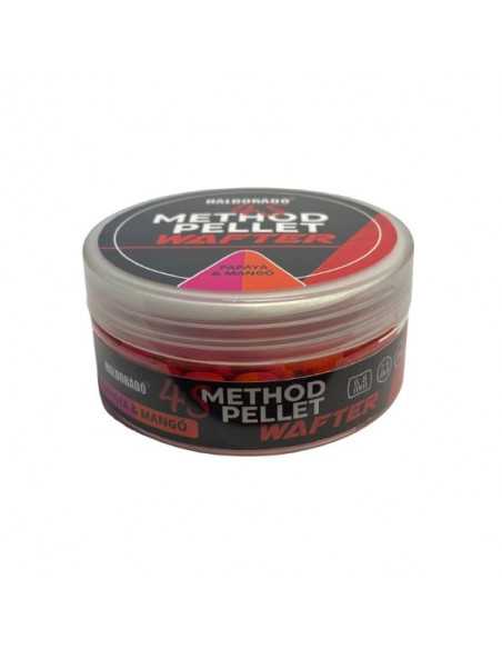 Dumbell Haldorado 4S Method Pellet Wafter, Papaya & Mango, 6-7-8-9mm, 30g Dumbell Haldorado 4S Method Pellet Wafter, Papaya & Mango, 6-7-8-9mm, 30g