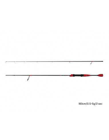 Lanseta Delphin RedCODE, 1.83m, 0.5-5g, 2buc