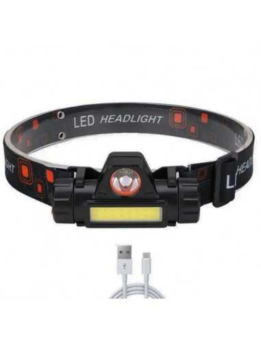 Lanterna cap Baracuda High Power HeadLamp USB