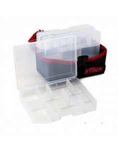 Geanta Formax Attack + 3 Cutii Accesorii, 19x11.5x13.5cm 2