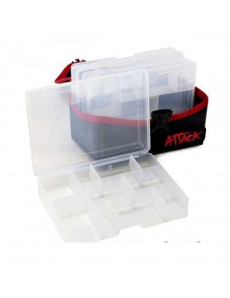 Geanta Formax Attack + 3 Cutii Accesorii, 19x11.5x13.5cm