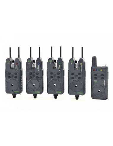 Set Avertizor Carp Pro Flapper Camou, 4+1