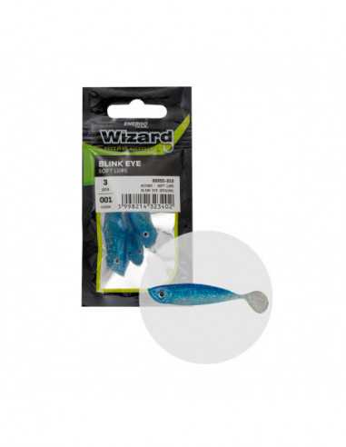 Shad Wizard Blink Eye, Culoare 001, 3buc/plic