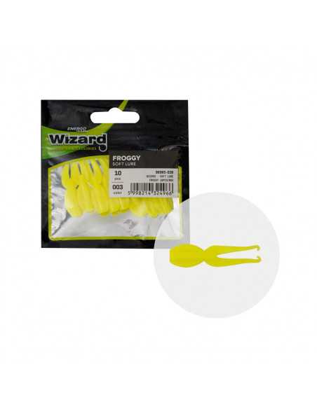 Naluca Wizard Froggy, Culoare 003, 5cm, 10buc/plic Naluca Wizard Froggy, Culoare 003, 5cm, 10buc/plic
