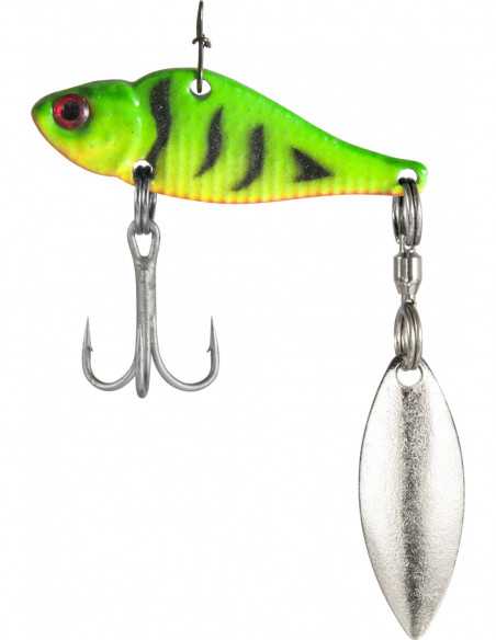 Cicada EnergoTeam Wizard ASP Spinner, Verde Tigrat, 4.5cm, 10g Cicada EnergoTeam Wizard ASP Spinner, Verde Tigrat, 4.5cm, 10g