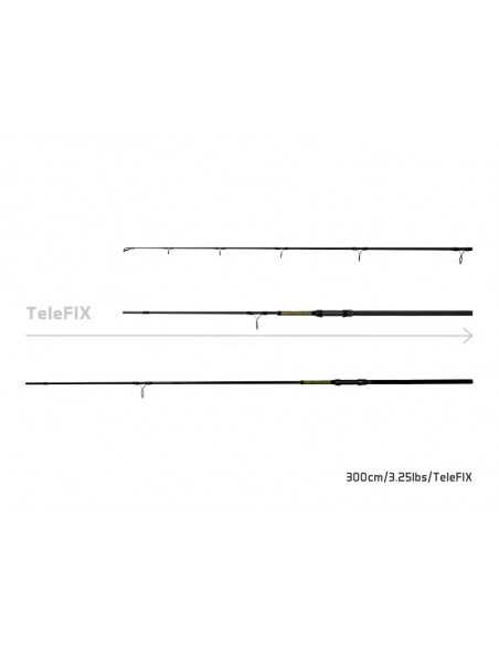 Lanseta Delphin Stalx TeleFIX, 3.00m, 3.25lbs, 2buc Lanseta Delphin Stalx TeleFIX, 3.00m, 3.25lbs, 2buc