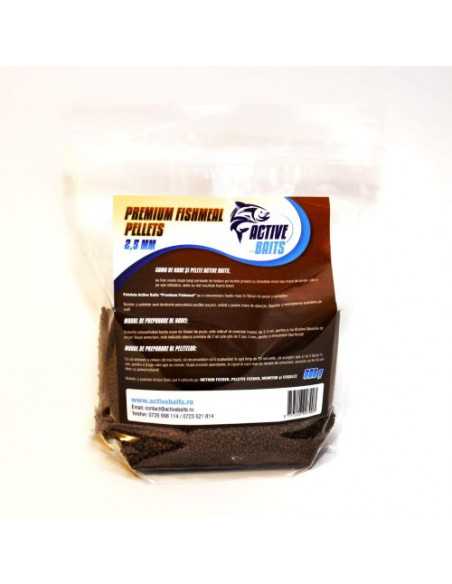 Pelete Active Baits, Premium Fishmeal, 2.5mm, 800gr Pelete Active Baits, Premium Fishmeal, 2.5mm, 800gr