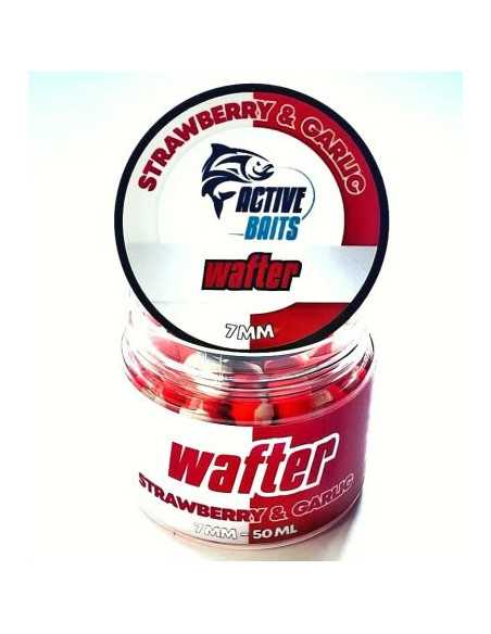 Wafter Active Baits, Capsuna & Usturoi, 7mm, 50ml Wafter Active Baits, Capsuna & Usturoi, 7mm, 50ml