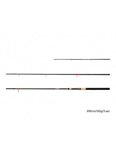 Lanseta Delphin Leeder Feeder, 3.90m, 130g, 3+2buc