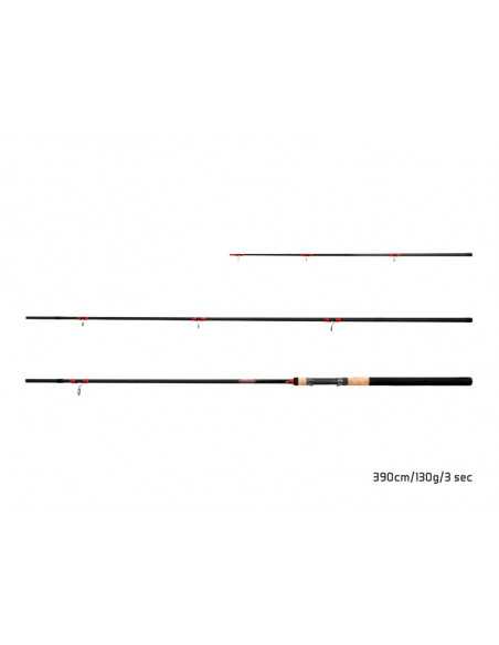 Lanseta Delphin Leeder Feeder, 3.90m, 130g, 3+2buc Lanseta Delphin Leeder Feeder, 3.90m, 130g, 3+2buc
