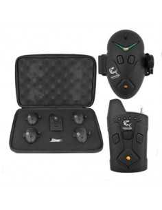 Set 4 Avertizori + Statie Baracuda RF5618