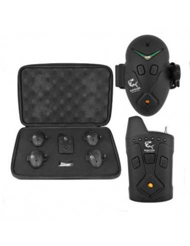 Set 4 Avertizori + Statie Baracuda RF5618