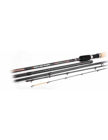 Lanseta Trabucco Selektor XS MLT Feeder, 3.60-3.90m, 75g, 3+1+3buc