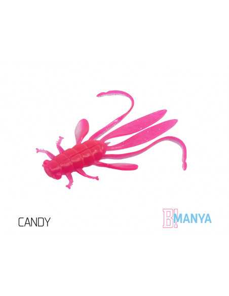 Naluca Nimfa Delphin Manya UVs, Candy, 10.5cm, 5buc/plic Naluca Nimfa Delphin Manya UVs, Candy, 10.5cm, 5buc/plic