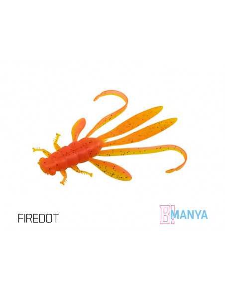 Naluca Nimfa Delphin Manya UVs, Firedot, 10.5cm, 5buc/plic
