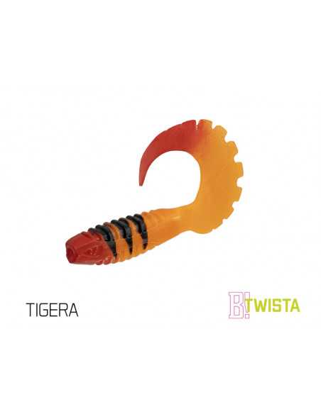 Naluca Soft Delphin Twista UVs, Tigera, 8cm, 5buc/plic Naluca Soft Delphin Twista UVs, Tigera, 8cm, 5buc/plic