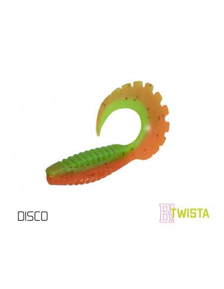 Naluca Soft Delphin Twista UVs, Disco, 8cm, 5buc/plic