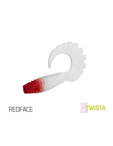 Naluca Soft Delphin Twista UVs, RedFace, 8cm, 5buc/plic