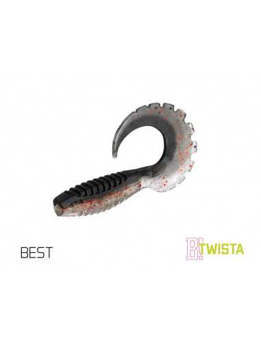 Naluca Soft Delphin Twista UVs, Best, 8cm, 5buc/plic
