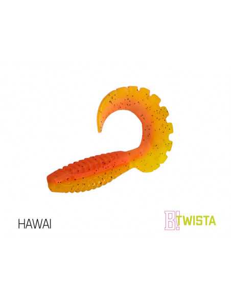 Naluca Soft Delphin Twista UVs, Hawai, 8cm, 5buc/plic Naluca Soft Delphin Twista UVs, Hawai, 8cm, 5buc/plic
