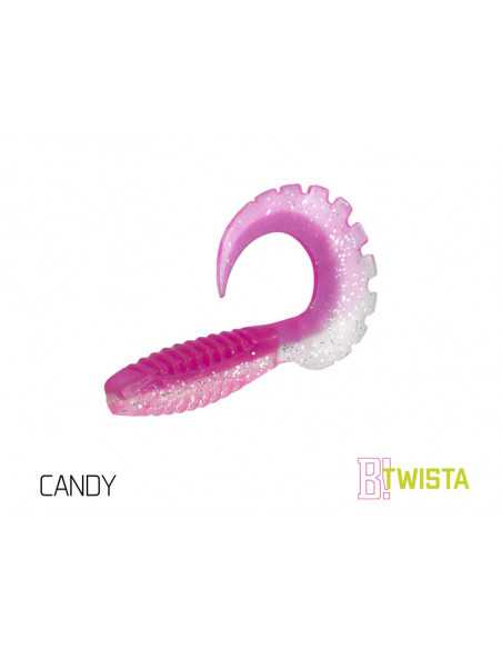 Naluca Soft Delphin Twista UVs, Candy, 10cm, 5buc/plic Naluca Soft Delphin Twista UVs, Candy, 10cm, 5buc/plic